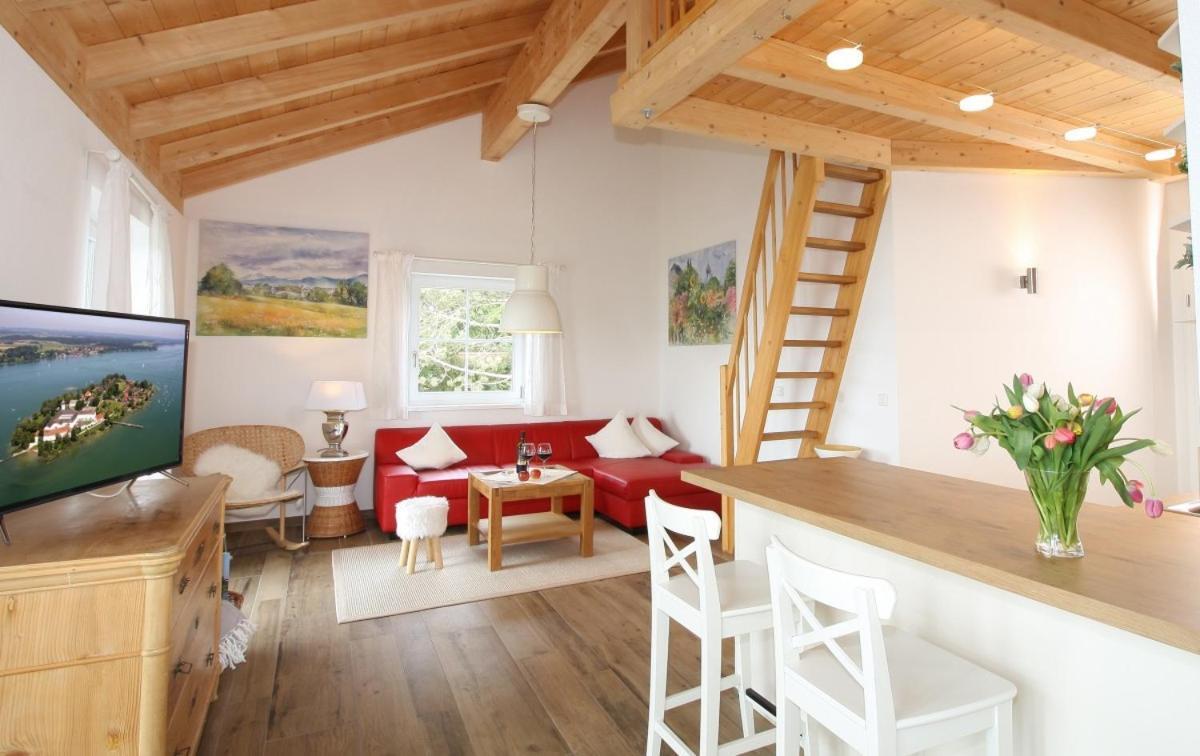 Haus Chiemsee-Blick Gstadt am Chiemsee Extérieur photo