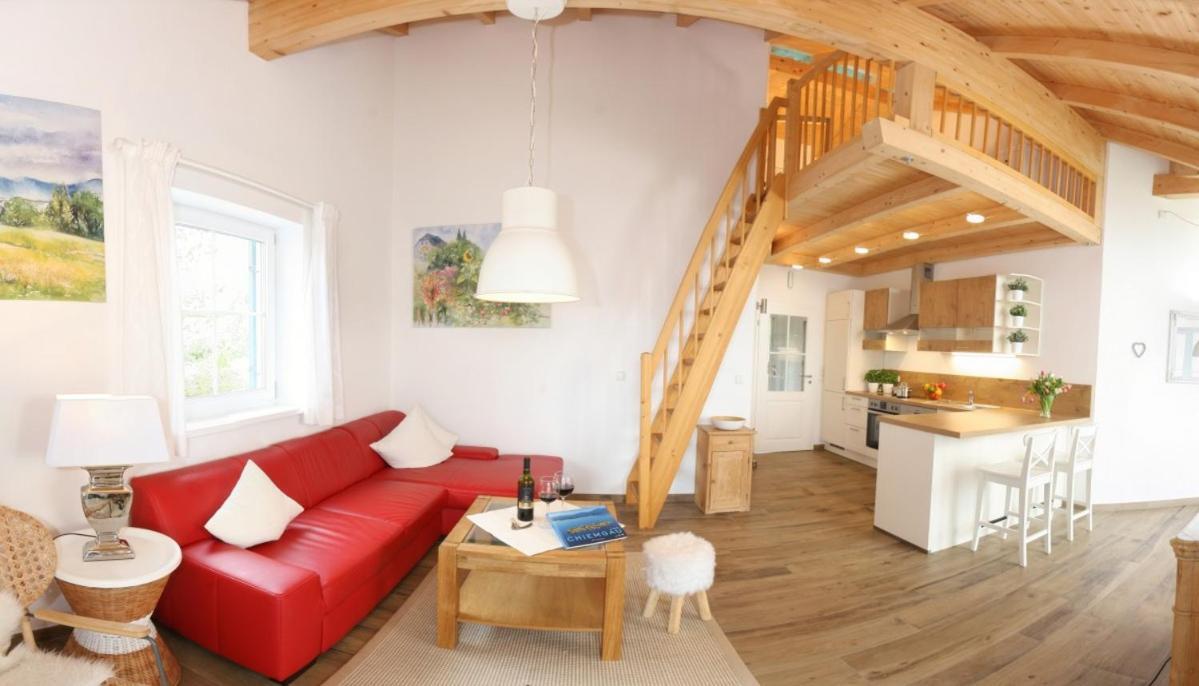 Haus Chiemsee-Blick Gstadt am Chiemsee Extérieur photo